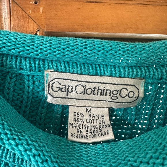 Vintage Gap Clothing Co Sweater Size M - Picture 5 of 6